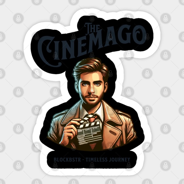 The Cinemago Sticker by TEENIE DESIGN